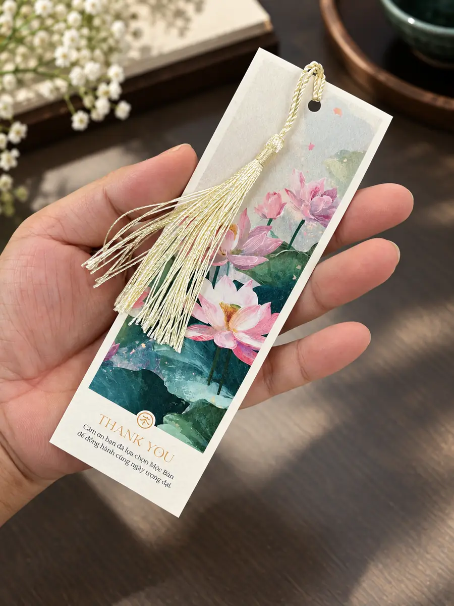 In bookmark và thiệp cảm ơn tại Huế